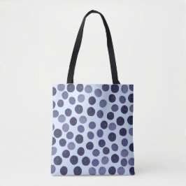 Bolsa Tote Padrão de mirtilo