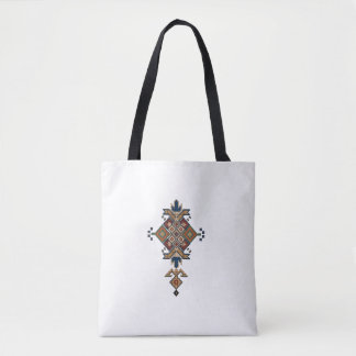 Bolsa Tote Padrão de Mosaico Cultural