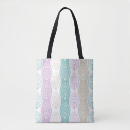 Bolsa Tote Padrão de Ovo de Páscoa de Pastel - Design de Feri