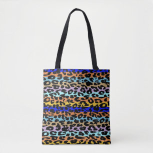 Bolsa Tote Padrão de Pele Moderno Leopard #41