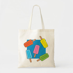 Bolsa Tote Padrão de picles coloridos