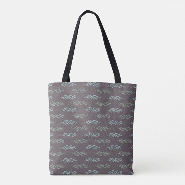 Bolsa Tote padrão de ramificação (Verso)