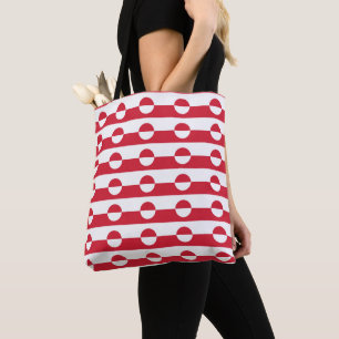 Bolsa Tote Padrão de Sinalizador da Gronelândia