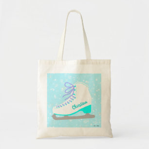 Bolsa Tote Padrão de skater de Skate de gelo personalizado
