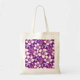 BOLSA TOTE PADRÃO DE SURFE NA SELVA EM ROXO