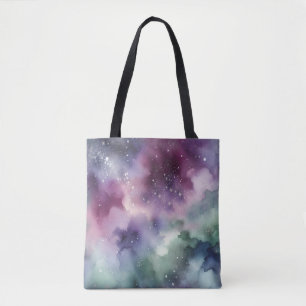 Bolsa Tote Padrão de Tapeçaria Celestial