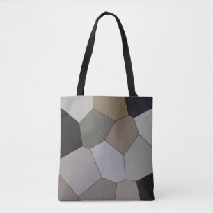 Bolsa Tote Padrão de Tonelada Moderno da Tendência Terra