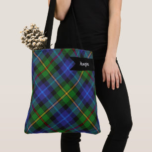 Bolsa Tote Padrão de Xadrez do Smith Clan Scottish Tartan