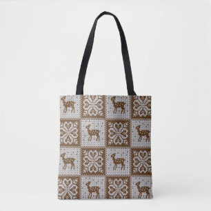 Bolsa Tote Padrão decorativo sem descontinuidades da vinheta