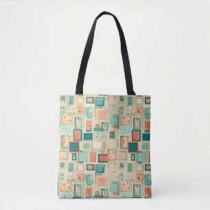 Bolsa Tote Padrão do livro de páginas do Vintage