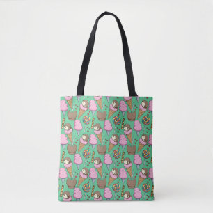 Bolsa Tote padrão do sorvete Padrão do lombo pirulito 29