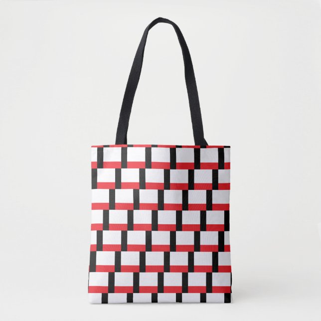 Bolsa Tote Padrão Elegante (Frente)