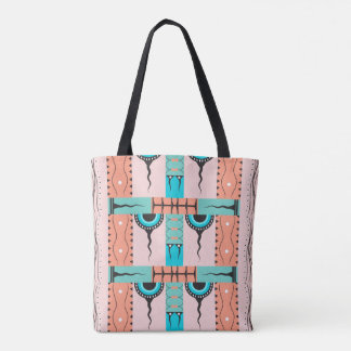Bolsa Tote Padrão Étnico Tribal