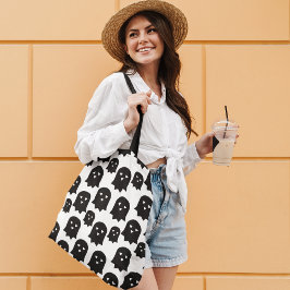 Bolsa Tote padrão fantasma