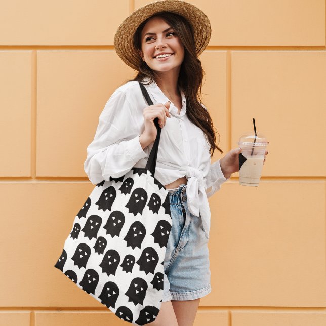 Bolsa Tote padrão fantasma (Criador carregado)