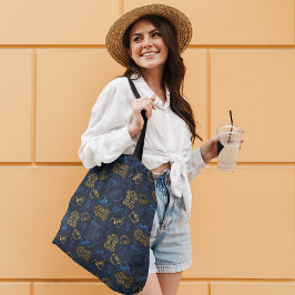 Bolsa Tote Padrão Festivo Tribal