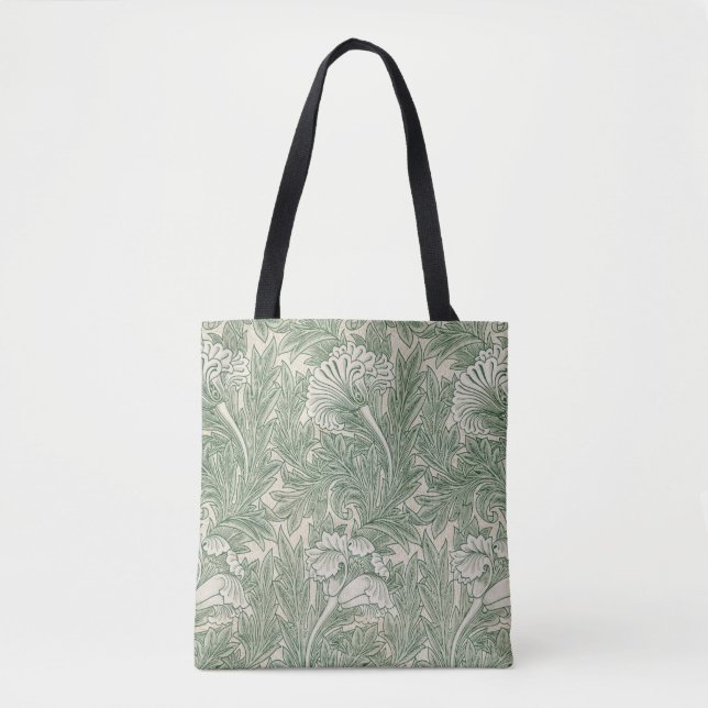Bolsa Tote Padrão Flor, William Morris (Frente)