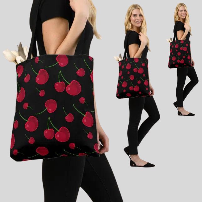 Bolsa Tote Padrão Floral Colorido (Criador carregado)