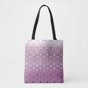Bolsa Tote Padrão Floral de Metamorfose