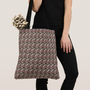 Bolsa Tote Padrão floral impressionante feminino