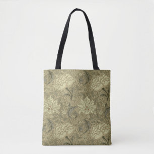 Bolsa Tote Padrão Floral William Morris Windrush: Vintage