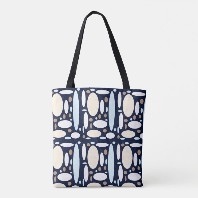 Bolsa Tote Padrão geométrico (Verso)