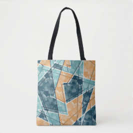 Bolsa Tote Padrão Geométrico