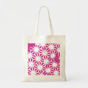 Bolsa Tote Padrão geométrico de Fuchsia
