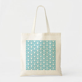 Bolsa Tote Padrão Geométrico Japonês Moderno