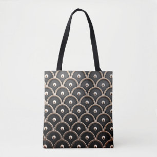 Bolsa Tote Padrão interior, fundo arquitetônico.