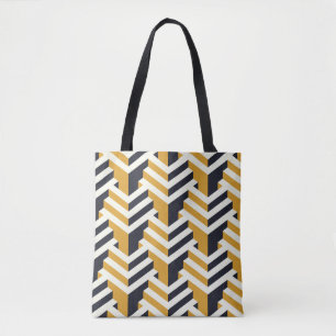 Bolsa Tote Padrão Isométrico sem costura,deco,padrão,costuras