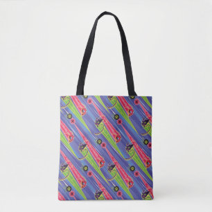 Bolsa Tote Padrão Miraculoso Kwamis Tikki & Plagg