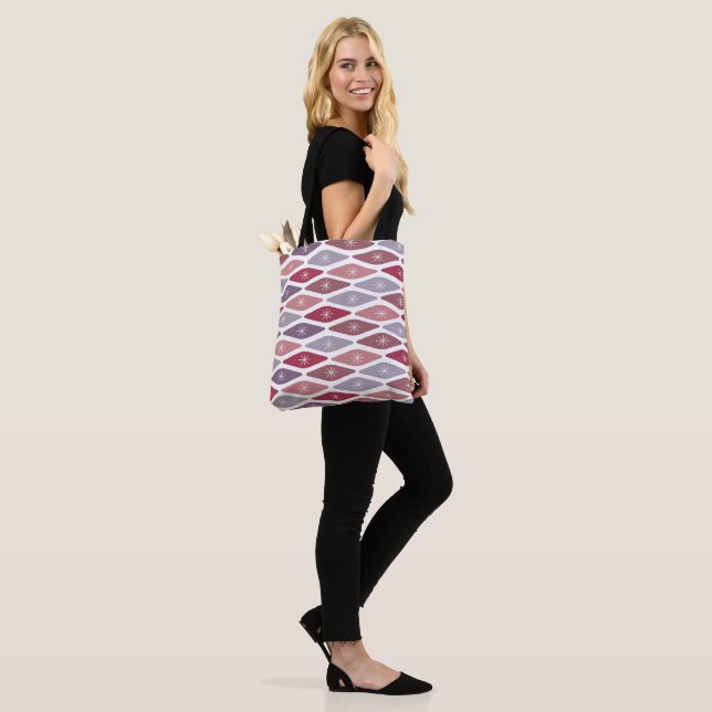 Bolsa Tote Padrão moderno do século médio (No(a) Modelo)