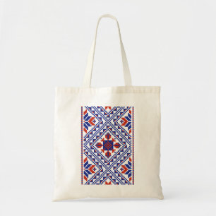 Bolsa Tote Padrão nacional folclórico ucraniano