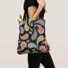 Bolsa Tote Padrão Paisley 