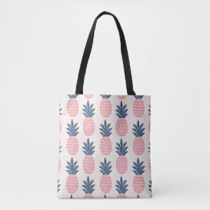 Bolsa Tote Padrão perfeito de abacaxi divertido