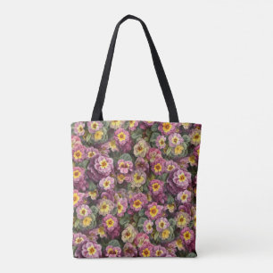 Bolsa Tote Padrão Pretty Primrose