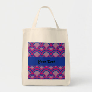 Bolsa Tote Padrão sem costura com arco-íris
