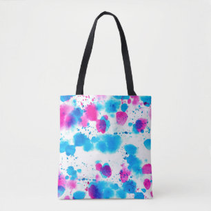 Bolsa Tote Padrão sem costura em estilo de moagem com água