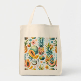 Bolsa Tote Padrão tropical