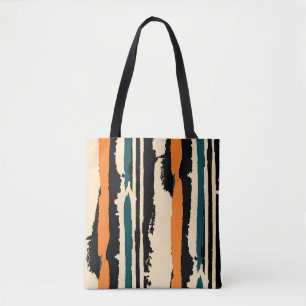 Bolsa Tote padrão uniforme de aquarela abstrato com grunge s