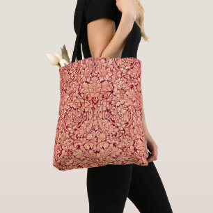 Bolsa Tote Padrão Vintage Victorian Era Acanthus