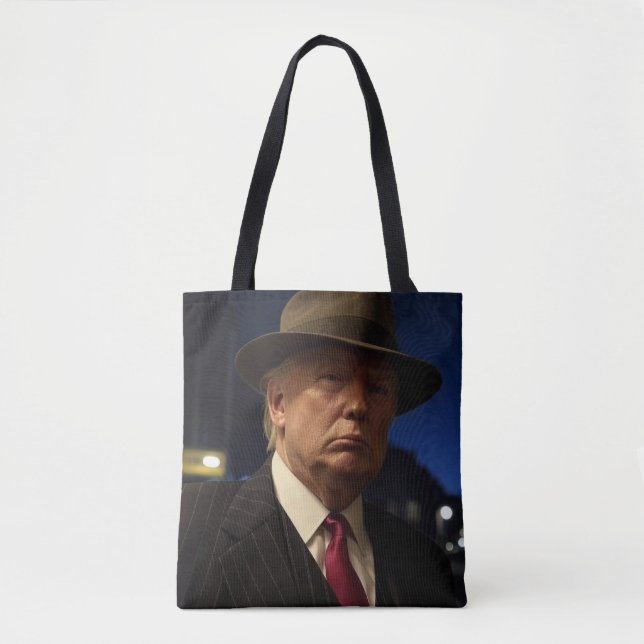Bolsa Tote padrinho da América Don J. Trump (Frente)