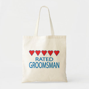 Bolsa Tote Padrinho de casamento Cinco Corações
