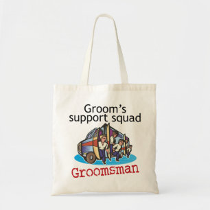 Bolsa Tote Padrinho de casamento Groom's Squad