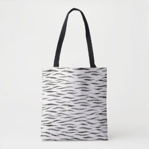 Bolsa Tote Padrões da Pele Selvagem de Animais Tiger