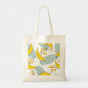 Bolsa Tote Padrões de colheita de bananas suculentas