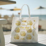 Bolsa Tote Padrões de limões amarelos modernos e apertar o di<br><div class="desc">Padrões de limões amarelos modernos e apertar o dia</div>
