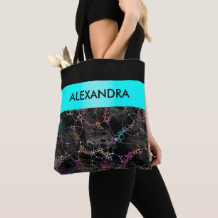 Bolsa Tote Padrões De Mão E Digitalmente Pintados Artigo 44º