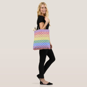 Bolsa Tote Padrões de Orgulho Círculos de bloqueio